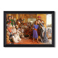 The Finding Of The 1854 1860 William Holman Hunt Custom Framed Canvas