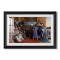 The Finding Of The 1854 1860 William Holman Hunt Custom Framed Print