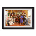 The Finding Of The 1854 1860 William Holman Hunt Custom Framed Print
