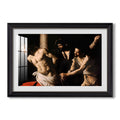 The Flagellation Of Christ At The 1606 Caravaggio Custom Framed Print