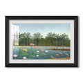 The Flamingoes 1907 Henri Rousseau Custom Framed Print