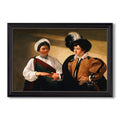 The Fortune Teller C 1595 Caravaggio Custom Framed Canvas