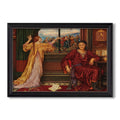 The Gilded Cage C 1901 1902 Evelyn De Morgan Custom Framed Canvas
