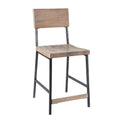 The Gray Barn Buffalo Horn Grey Counter Stool