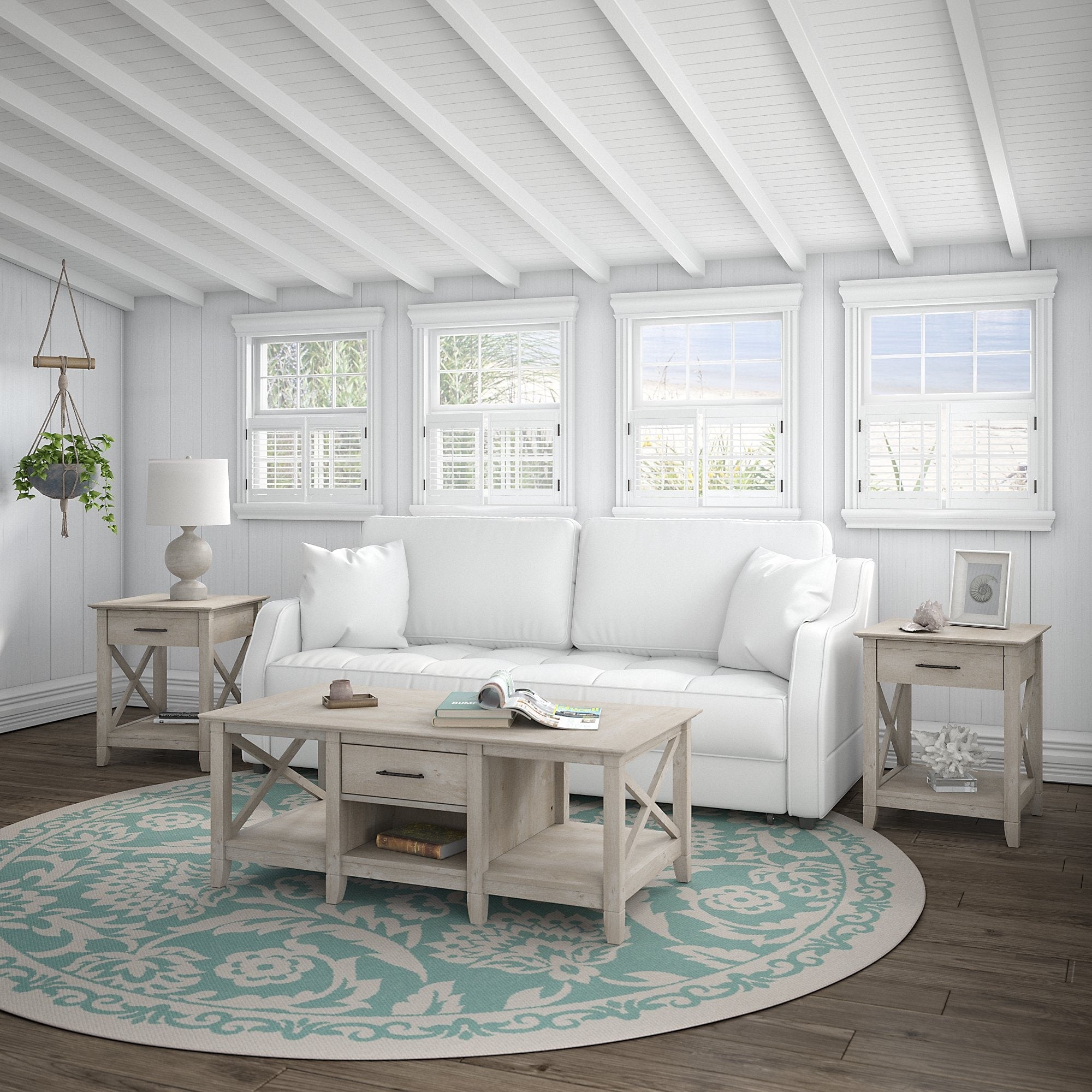 The Gray Barn Coffee Table With Set Of 2 End Tables