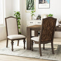 The Gray Barn Cornerways Rustic Ivory Fabric Side Chairs Set Of 2