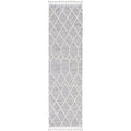 The Gray Barn Courtenay Textured Abstract Boho Rug With Fringe
