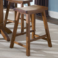 The Gray Barn Vermejo Tobacco Sawhorse Barstool