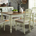 The Gray Barn Arctic Arrow Nutmeg And White 40X78 Dinette Table