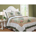 The Gray Barn Cypress Ridge Forest Patchwork 3 Piece Quilt Set