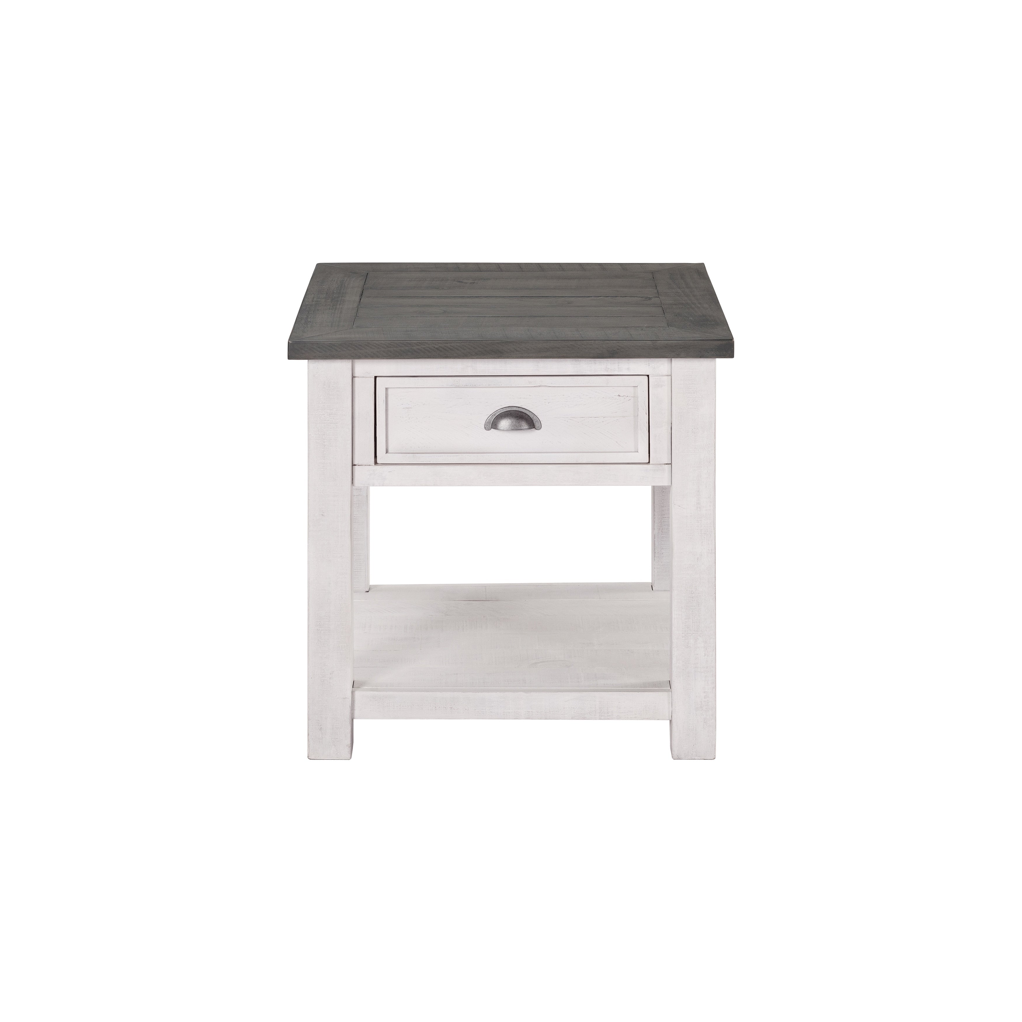 The Gray Barn Downington Solid Wood End Table
