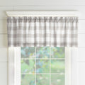 The Gray Barn Emily Gulch Buffalo Check Kitchen Window Valance