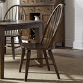Hearthstone Traditional Rustic Oak Windsor Dining Chair
