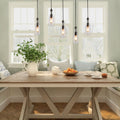 The Gray Barn Heavenly Winds 1 Light Pendant Glass Bottle Chandelier