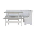 The Gray Barn Hillcrest 3 Piece Nook Set With Storage