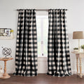 The Gray Barn Holly Buffalo Check Blackout Window Curtain