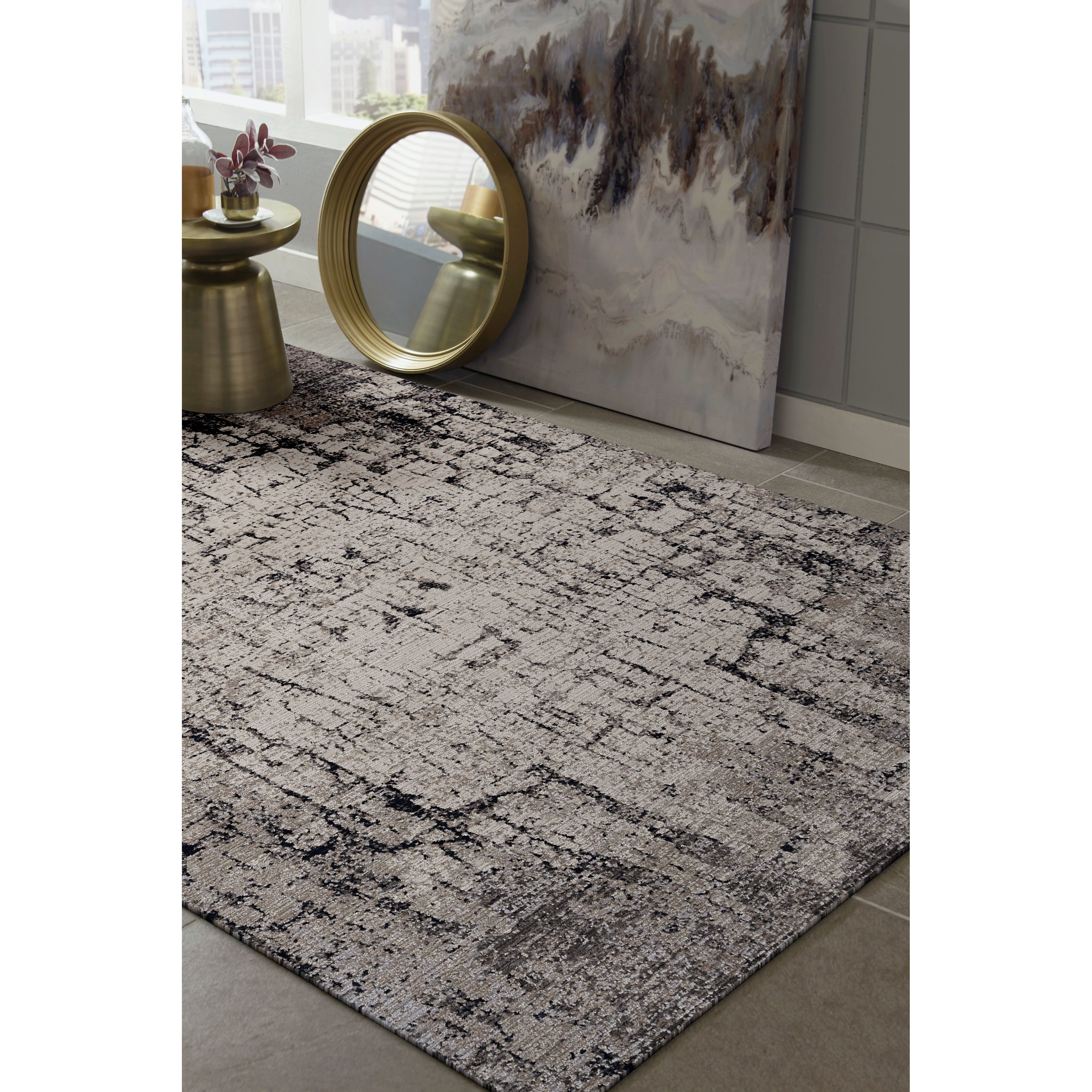 The Gray Barn Kate Mid Century Glam Area Rug