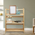 Copper Grove Jaborosa 3 Shelf Folding Stackable Bookcase