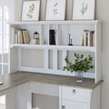The Gray Barn Lowbridge Cape Cod Grey Hutch For L Shaped Desk