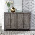 The Gray Barn Hammond Mill Farmhouse Dusty Charcoal 2 Drawer Buffet