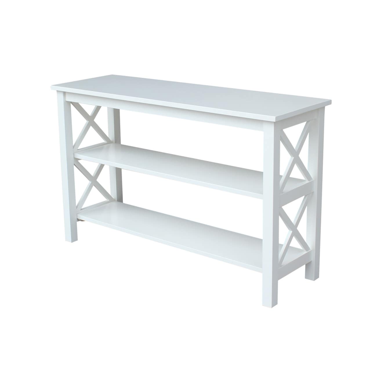The Gray Barn Moonshine Unfinished Console Table