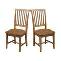 The Gray Barn Moonshine Unfinished Mission Dining Chair Set Of 2