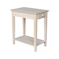 The Gray Barn Moonshine Unfinished Narrow End Table