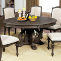 The Gray Barn New Lands Rustic Brown 60 Inch Round Dining Table