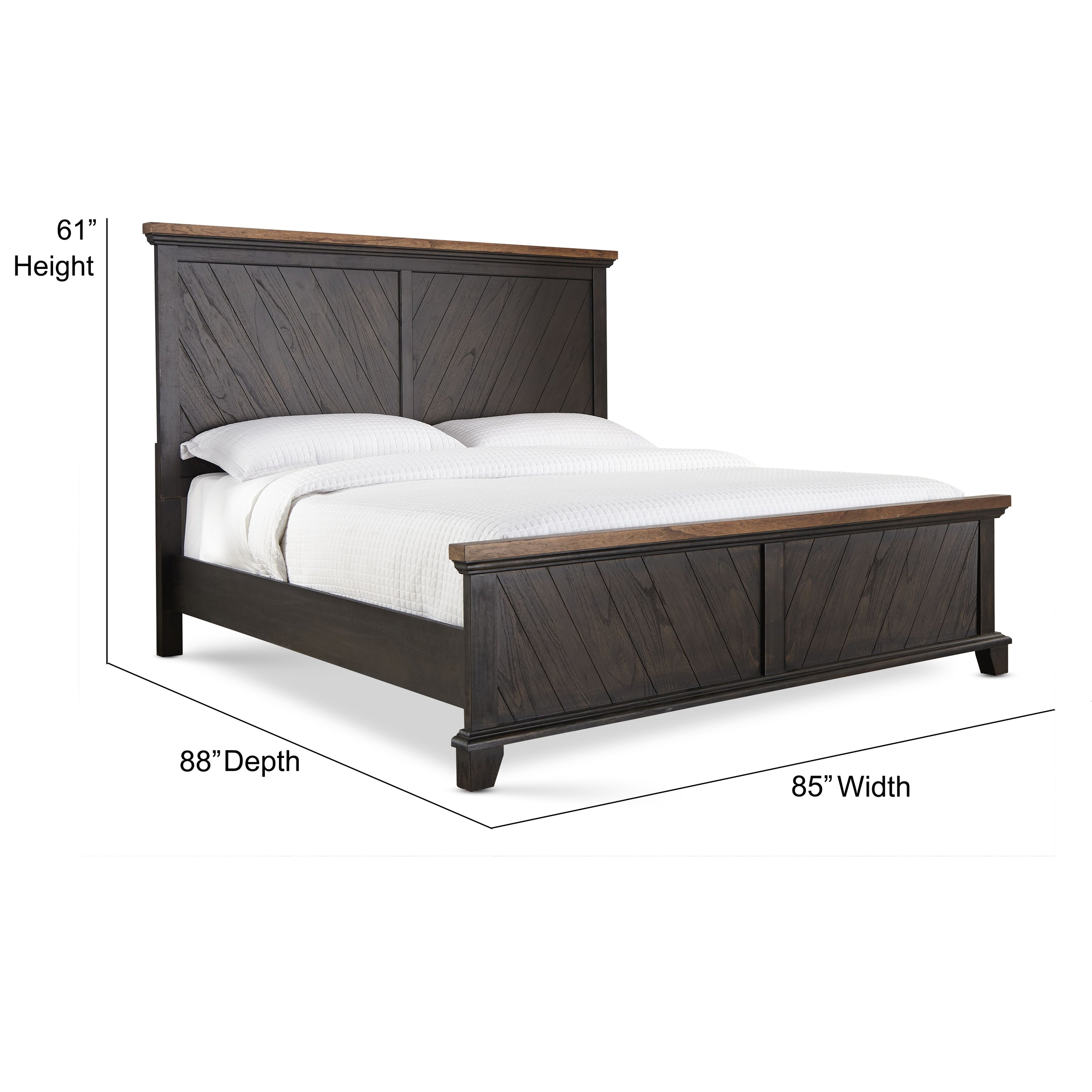 The Gray Barn Overlook Rustic 4 Piece Bedroom Set