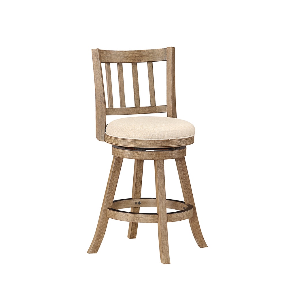 The Gray Barn Parker Swivel 24 Inch Counter Stool
