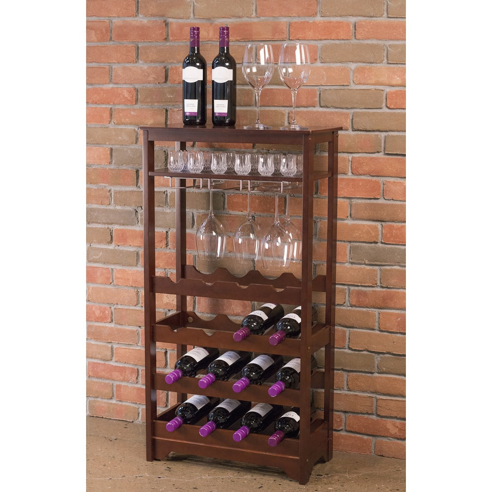 Copper Grove Codville 16 Bottle Wine Rack