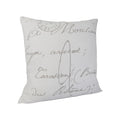 The Gray Barn Red Rock 18 Inch French Script Throw Pillow