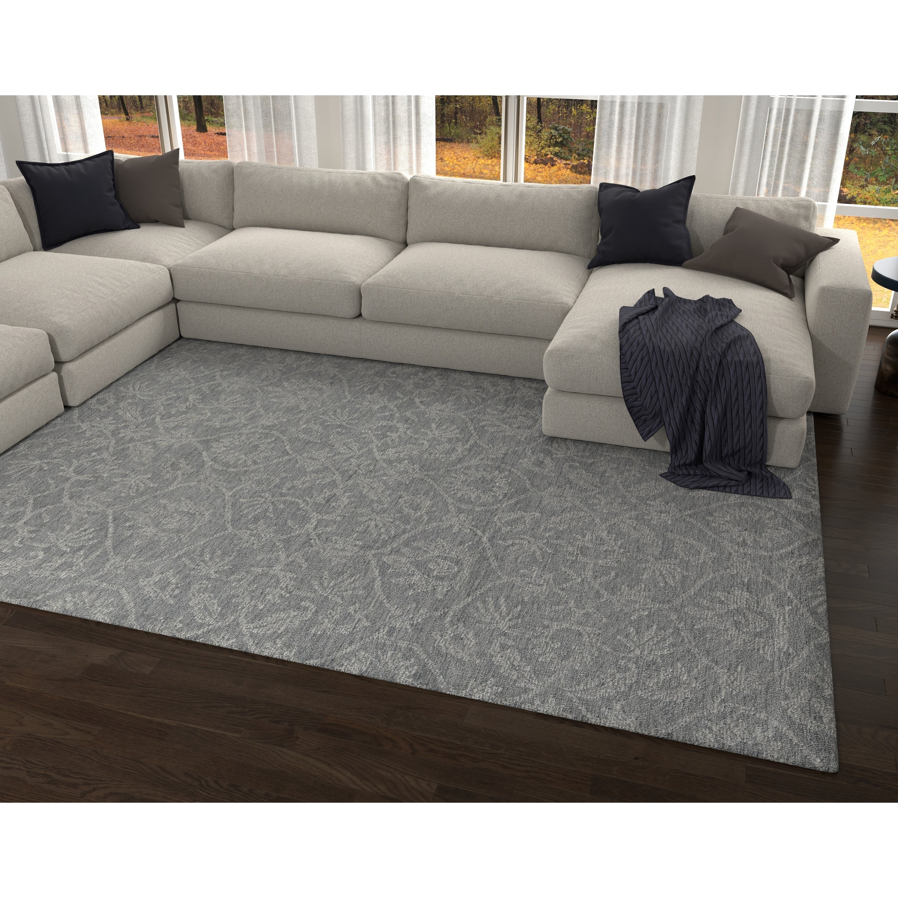 The Gray Barn Farmhouse Trellis Rug