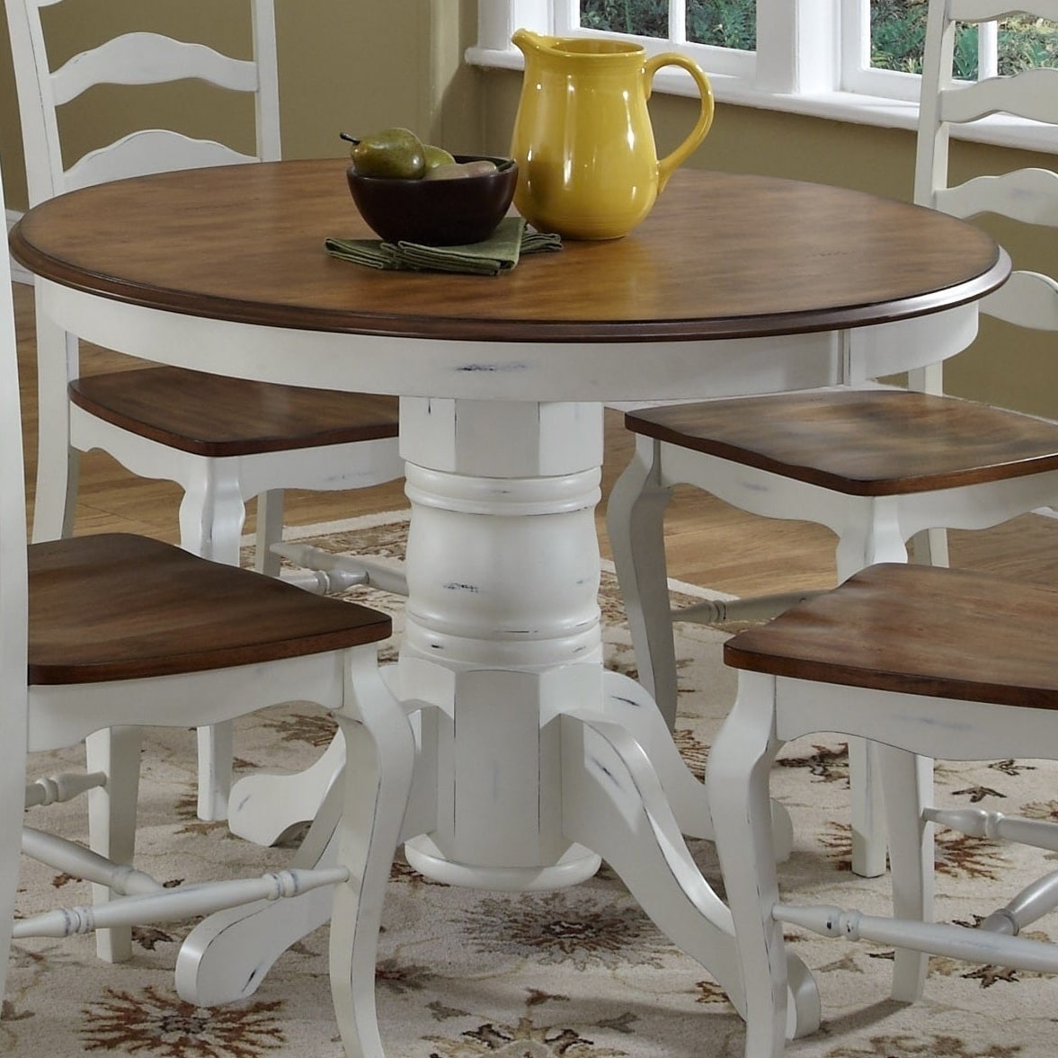 The Gray Barn Hillock Corner Traditional Countryside Dining Table