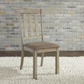 Sun Valley Sandstone Slat Back Side Chair