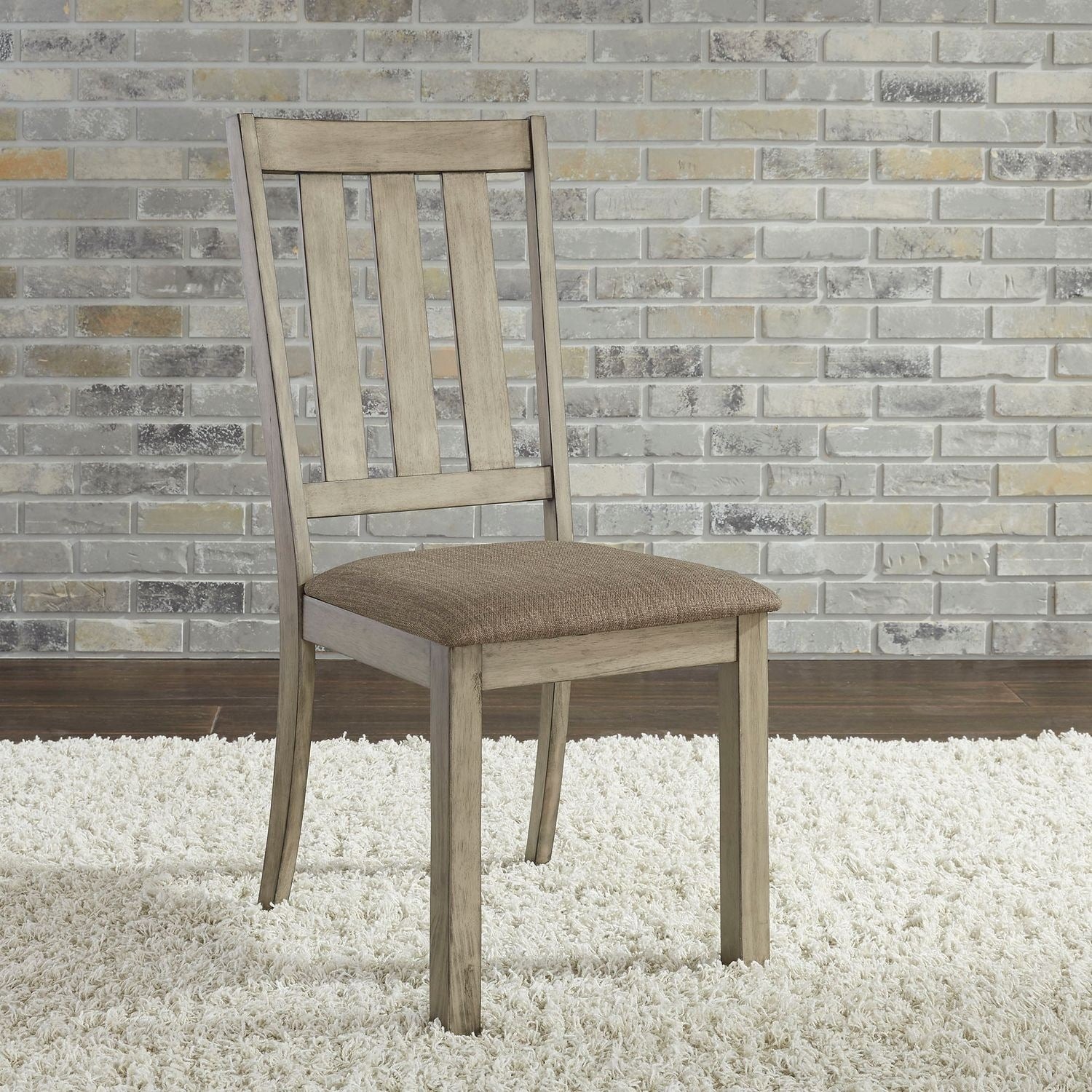Sun Valley Sandstone Slat Back Side Chair