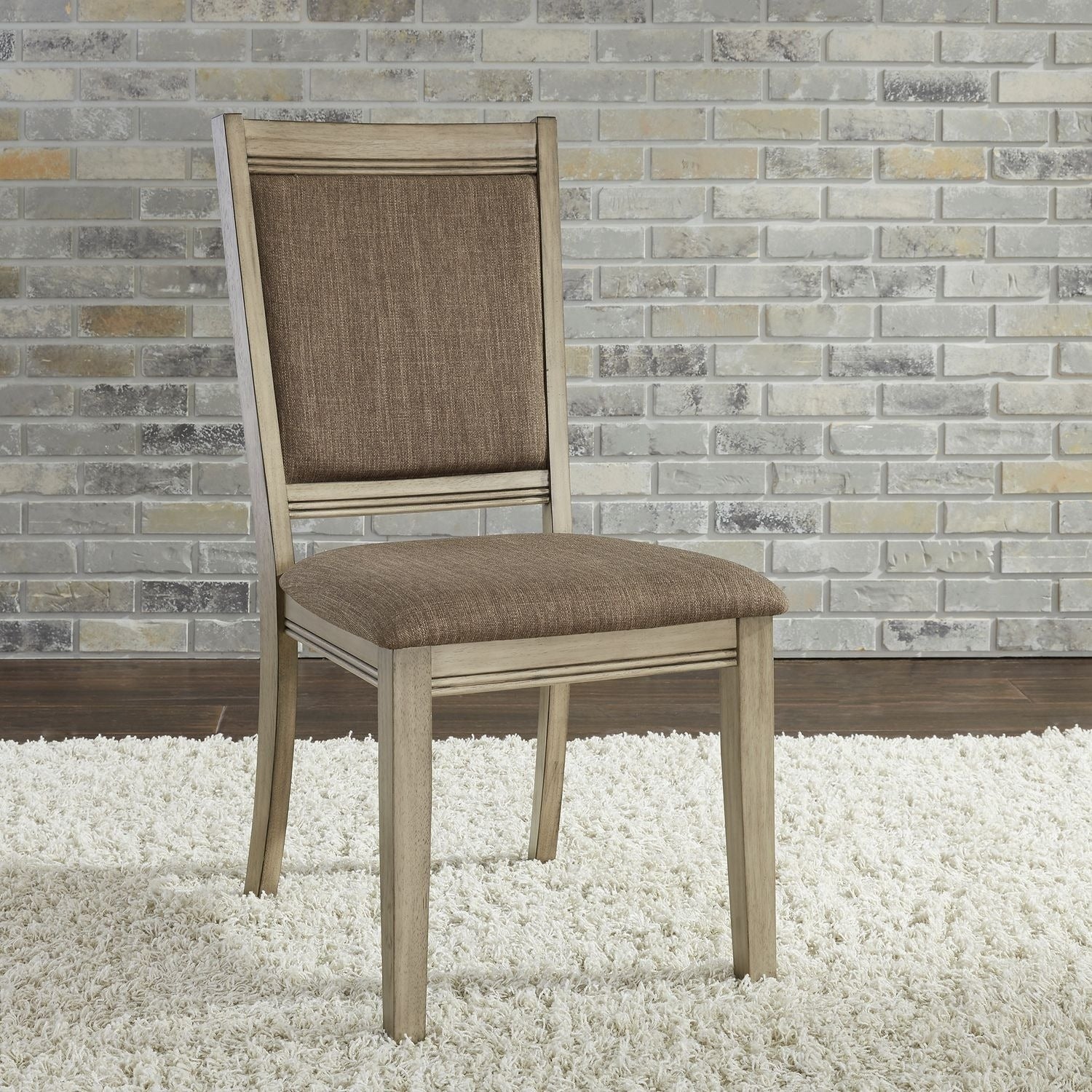 Sun Valley Sandstone And Grey Upholstered Side Chair