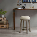 The Gray Barn Tipperary Grey Swivel Counter Stool