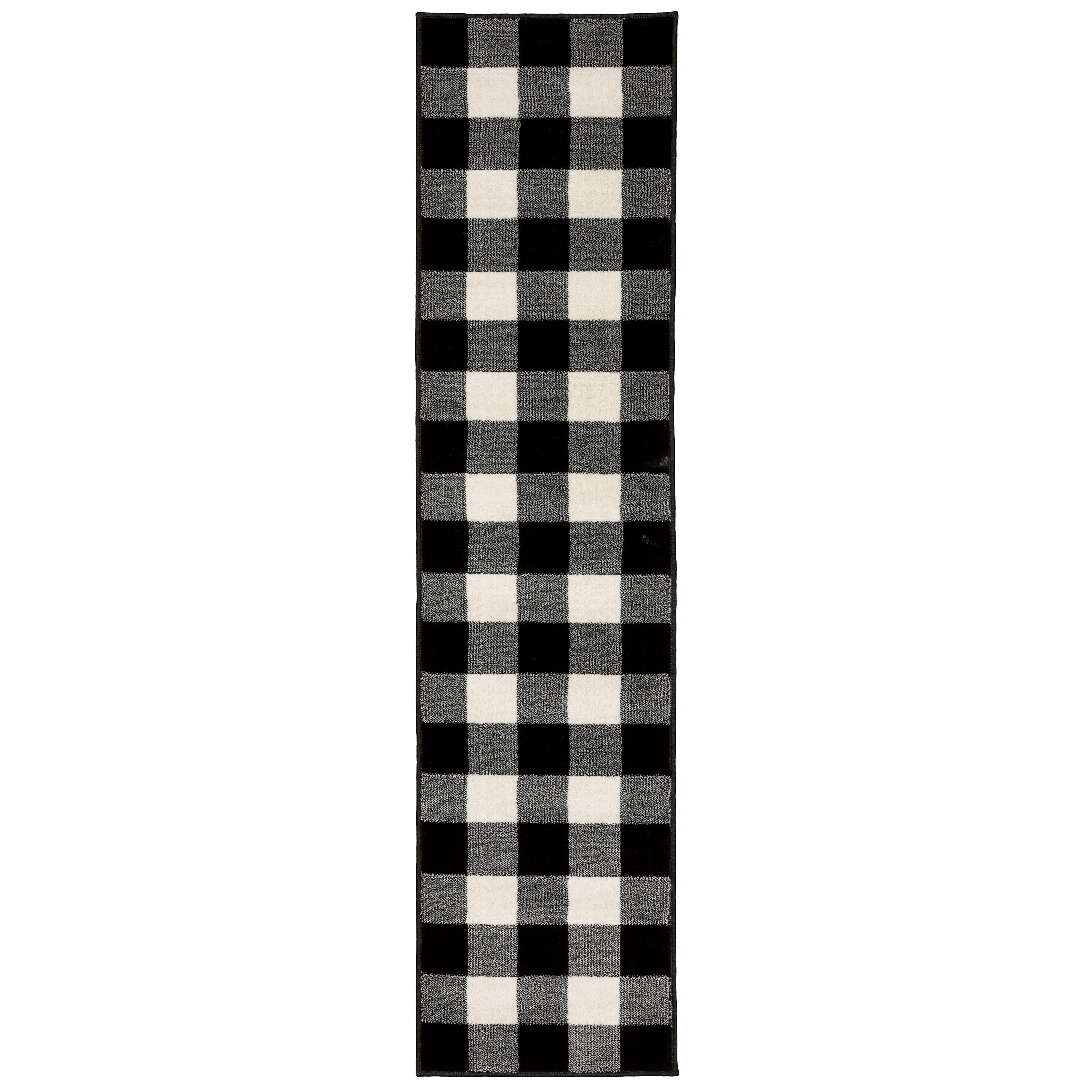 The Gray Barn Told Gait Gingham Check Area Rug