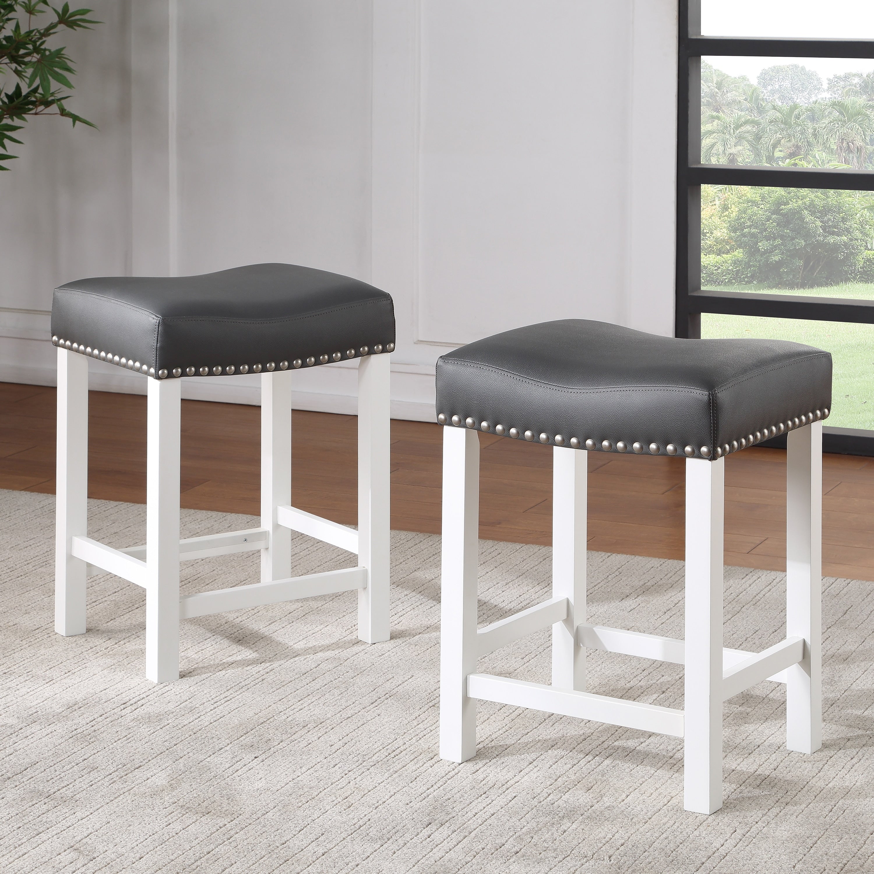 The Gray Barn Zoie Counter Stool Set Of 2 See Product Description