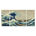 The Great Wave A Premium Multi Piece Art Available In 3 Sizes