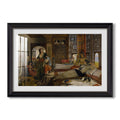 The Harem 1876 John Frederick Lewis Custom Framed Print