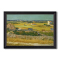 The Harvest 1888 Vincent Van Gogh Custom Framed Canvas