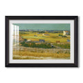 The Harvest 1888 Vincent Van Gogh Custom Framed Print