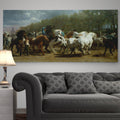 The Horse Fair Premium Gallery Wrapped Canvas