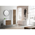 The Ivy Collection 24 Inch Floating Modern Bathroom Vanity