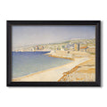 The Jetty At Cassis Opus 198 1889 Paul Signac Custom Framed Canvas