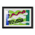 The Lagoon From Jazz 1947 Henri Matisse Custom Framed Print