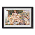 The Large Bathers 1884 1887 Pierre Auguste Renoir Custom Framed Print