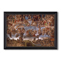 The Last Judgment 1536 1541 Michelangelo Buonarroti Custom Framed Canvas